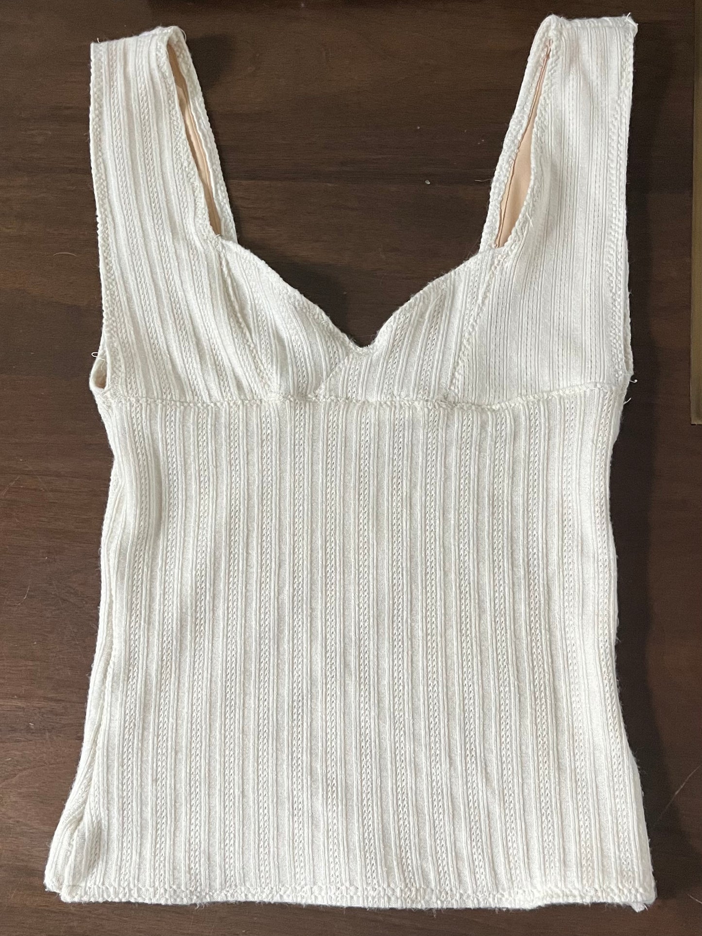 Pointelle Tank Top
